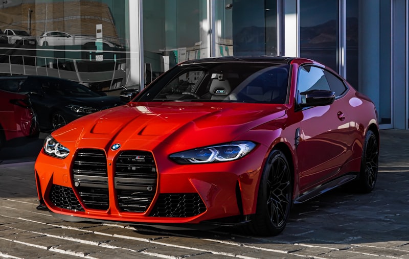 BMW paint protection film application