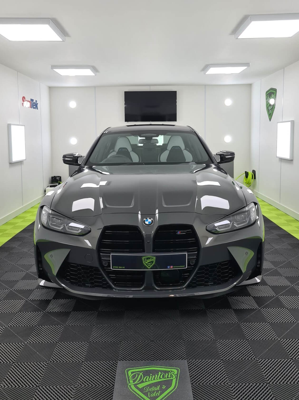 Dainton's purpose-built detailing studio in Reading